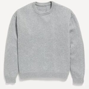 Old Navy Boy’s Heather Gray Crewneck Sweater- brand new